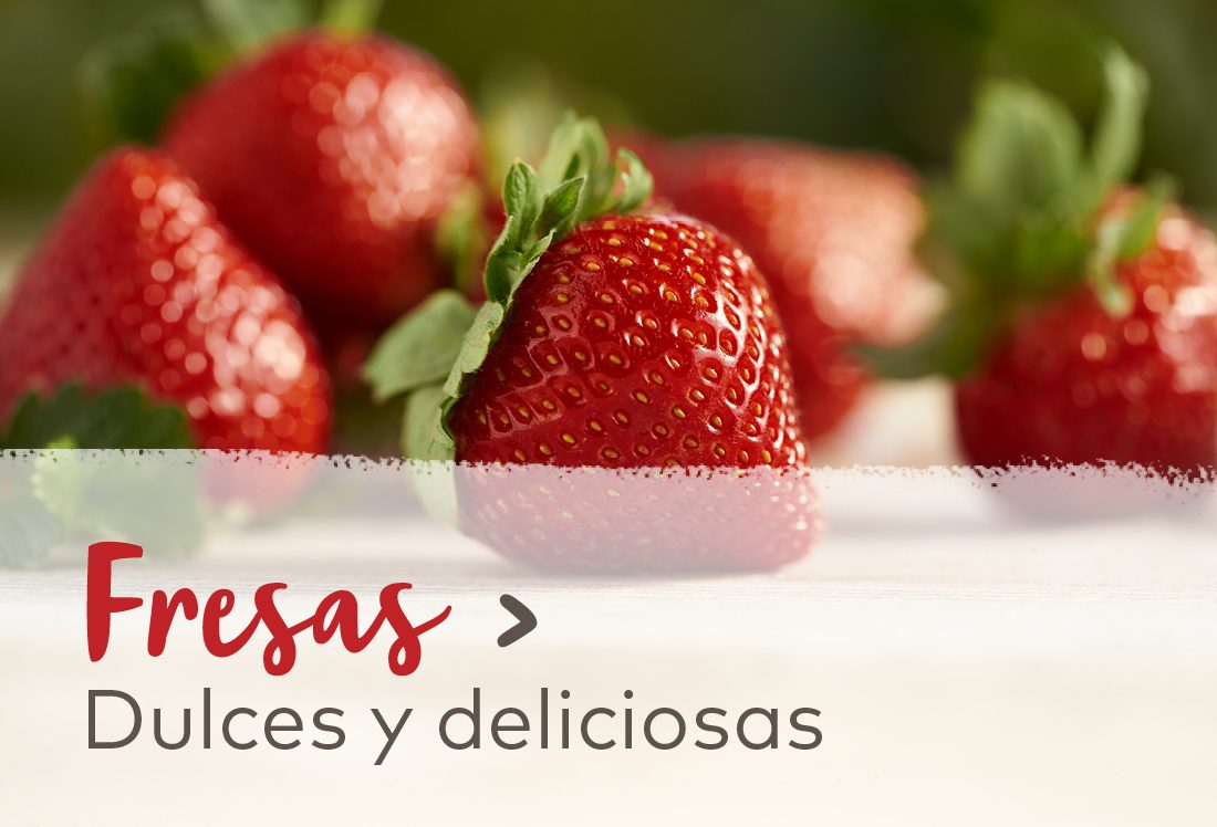 Fresas - Dulces y deliciosas